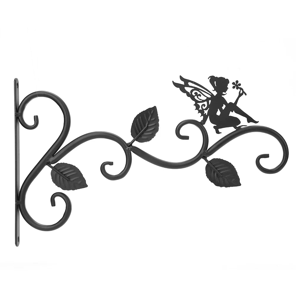 FloraHook Metall-Wandhaken für Pflanzen | Blumentopfhalter | Balkon- und Gartendekoration