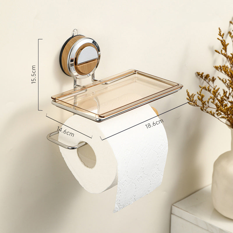 Minimalistischer Toilettenpapierhalter — Schadensfreies Badezimmerglück