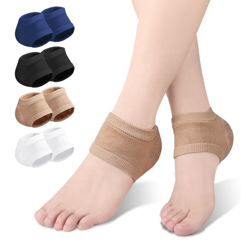 HeelGlow – Weiche Silikon-Fersenpolster für schmerzfreies Gehen