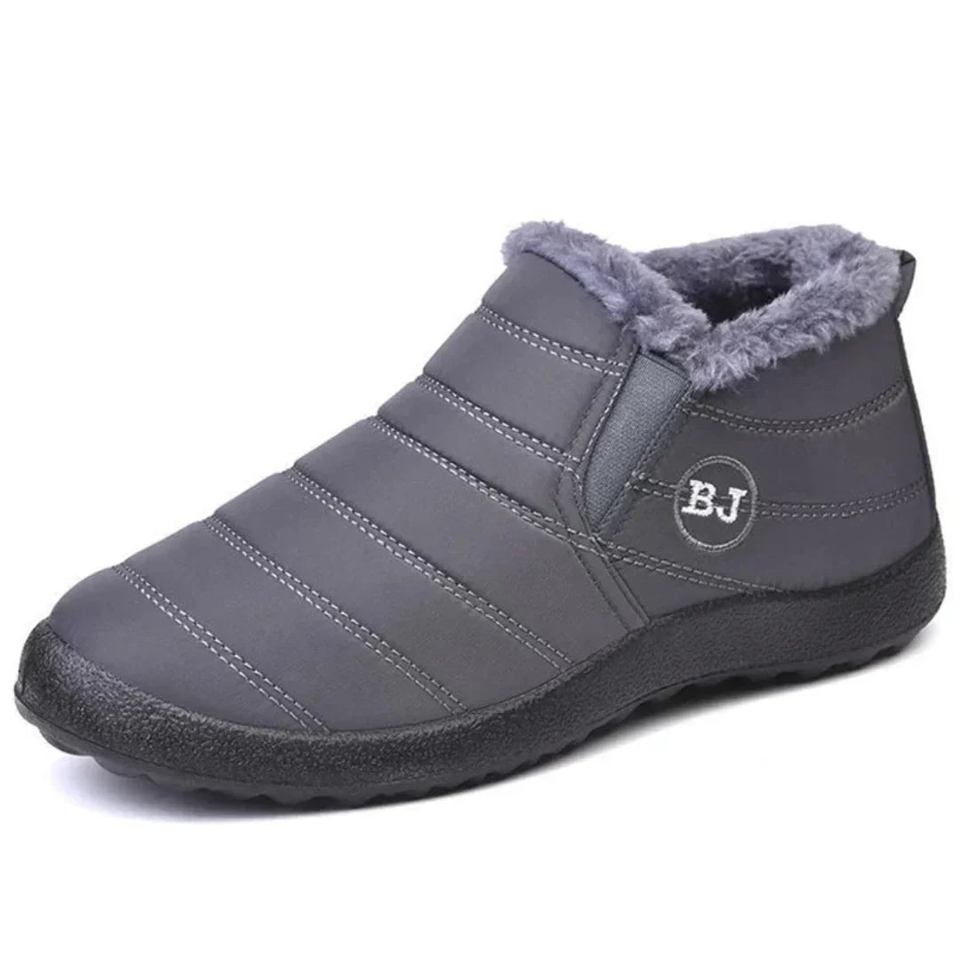Damen Winterstiefel wasserabweisend mit Plüschfutter und Antirutschsohle