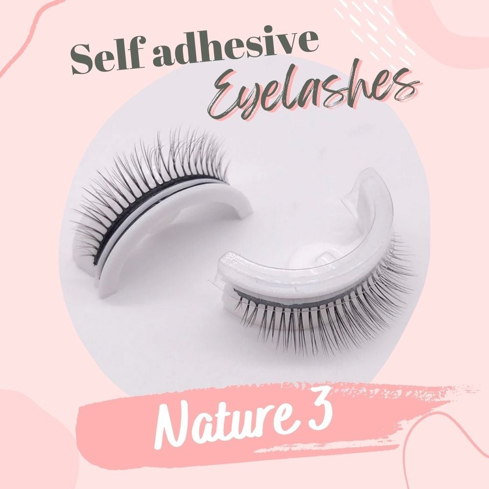 Self-adhesive Eyelashes | Selbstklebende, wiederverwendbare Wimpern