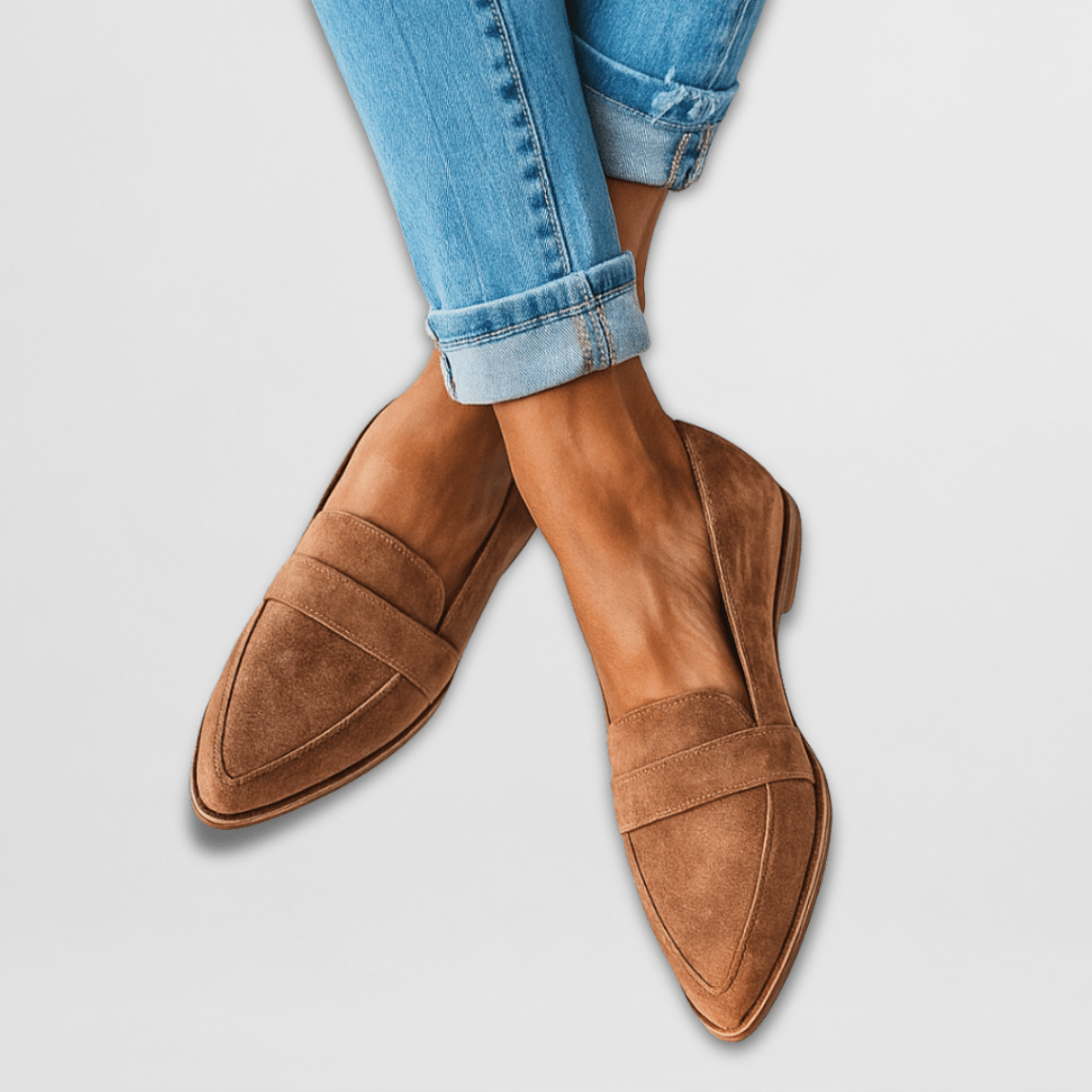 Helen | Unterstützende Soft-Wildleder-Loafer