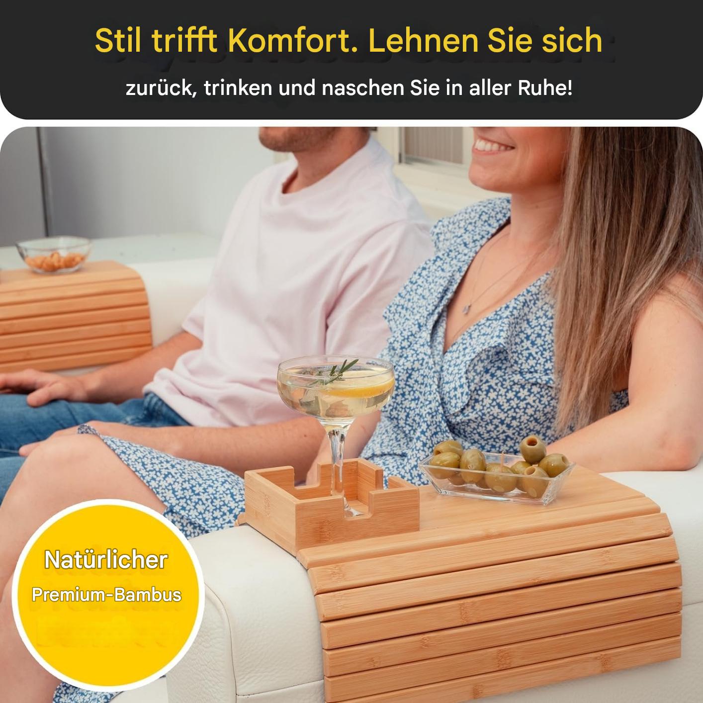 Eleganter Couch-Tassenhalter