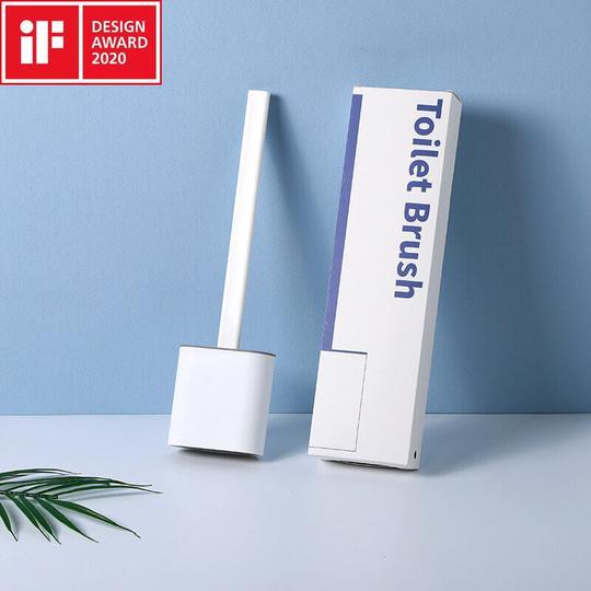 Revolutionäre Silikon-Flex-Toilettenbürste mit Halter