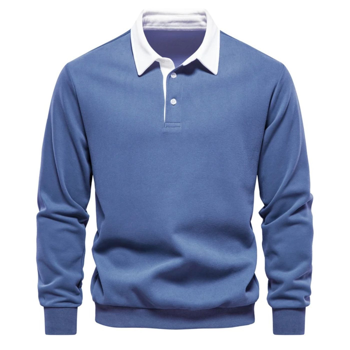Randall | Lässiger Pullover mit Kragen