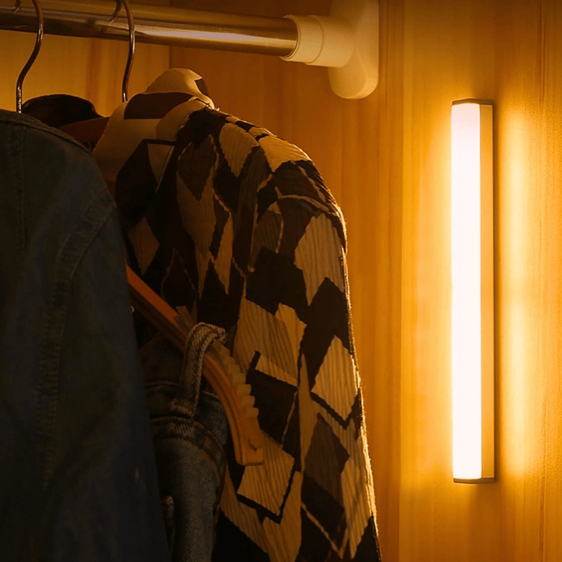 Bewegungsmelder LED Lampe | Kabellos per USB | Ohne Bohren | MotionGlow