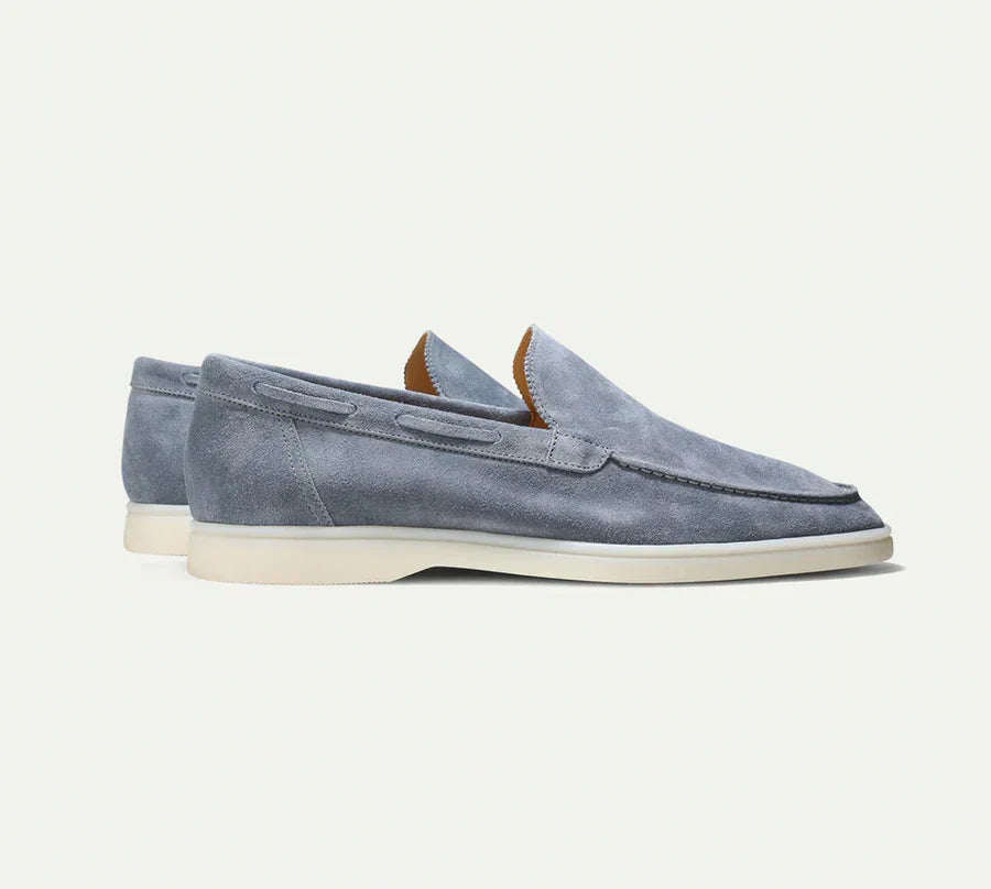 Old Money Klassische Loafers aus Wildleder für stilbewusste Herren