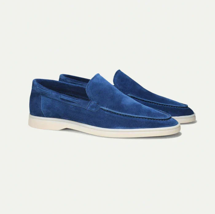 Old Money Klassische Loafers aus Wildleder für stilbewusste Herren
