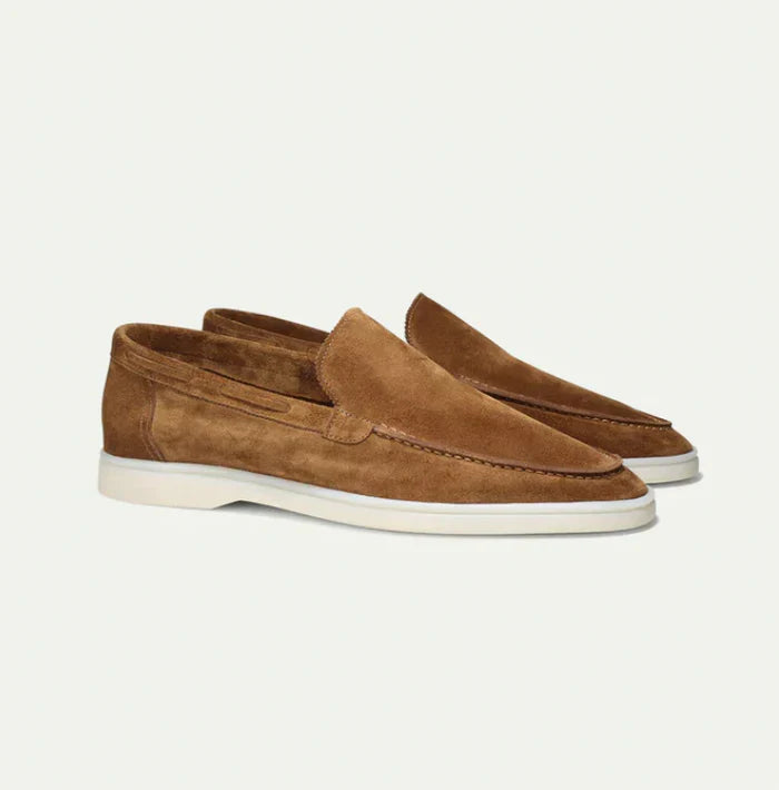 Old Money Klassische Loafers aus Wildleder für stilbewusste Herren
