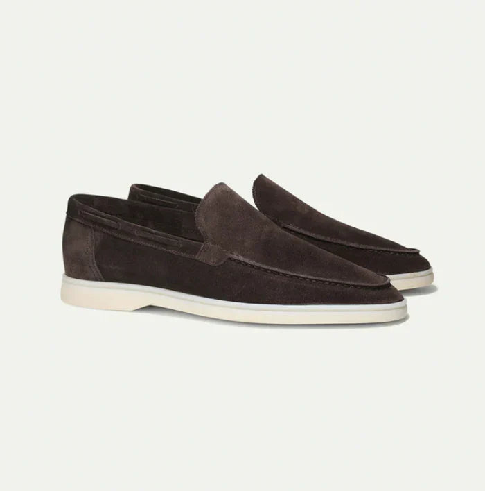 Old Money Klassische Loafers aus Wildleder für stilbewusste Herren
