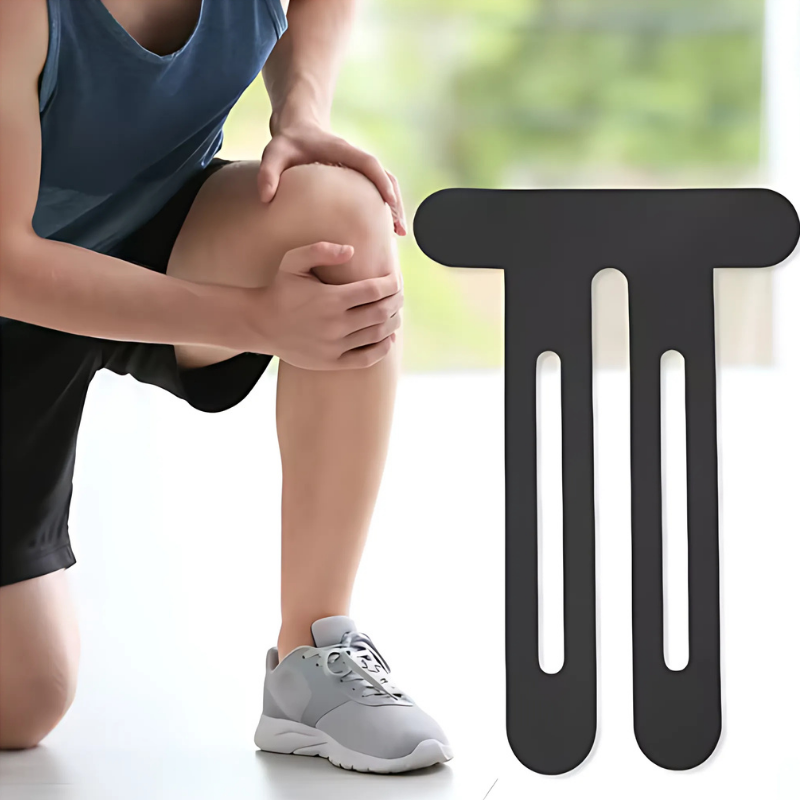 Dehnbares Knie Tape | Atmungsaktiv | Selbstklebend für Sport & Alltag | KneeEase