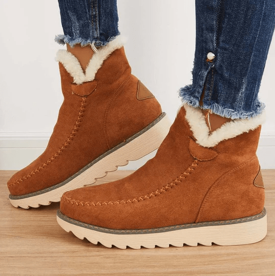 Traudl - Super bequeme Winterstiefel mit Komfortsohle und Warmfutter