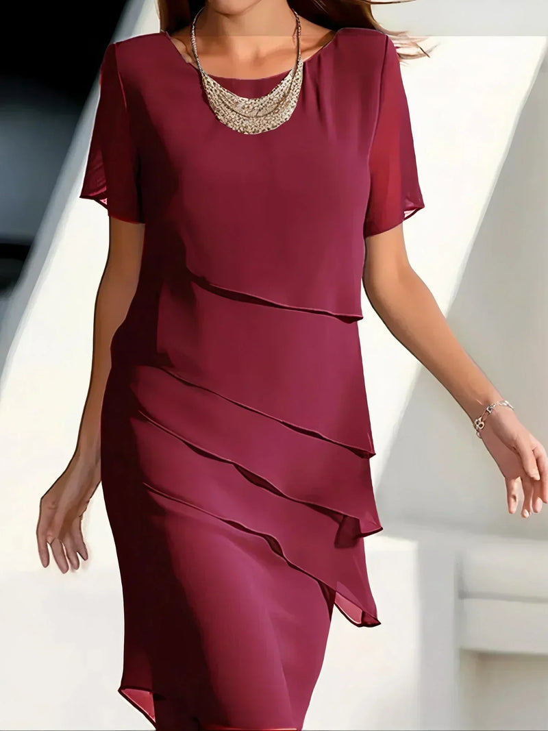 Albane – Grenzüberschreitend Chiffon Kleid