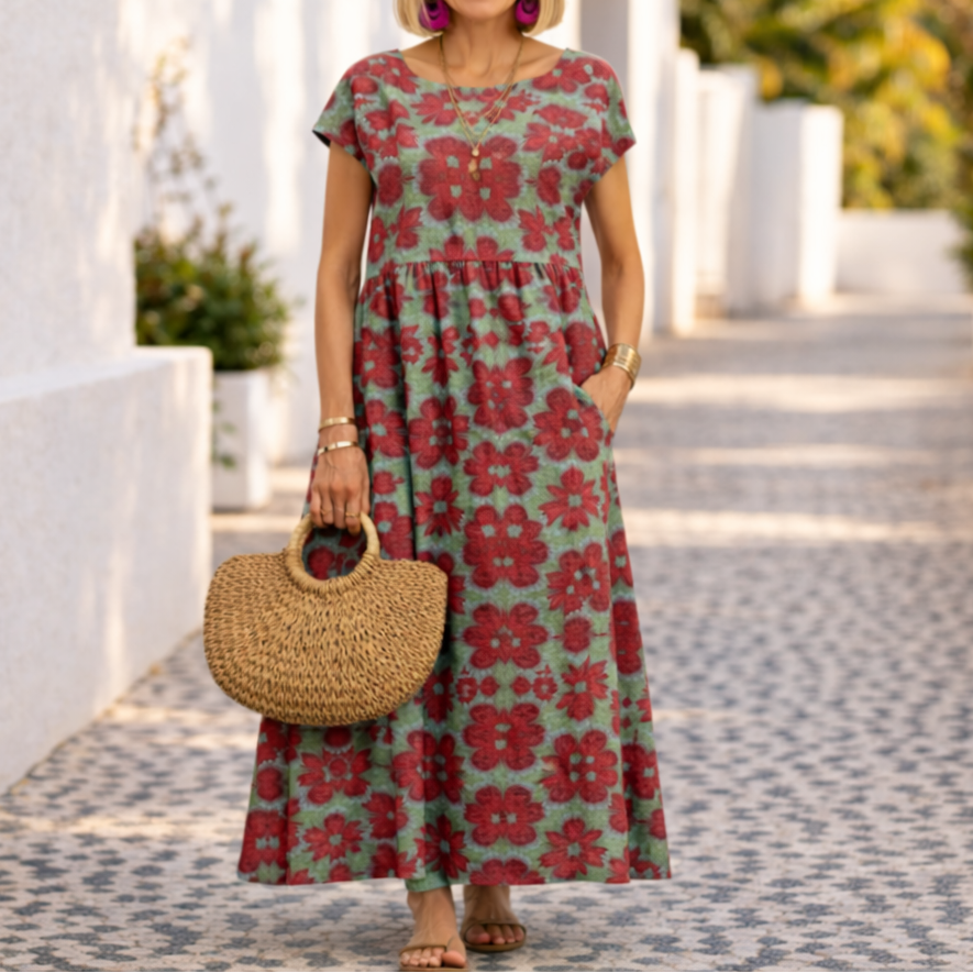 Valencia - Schickes Blumenkleid