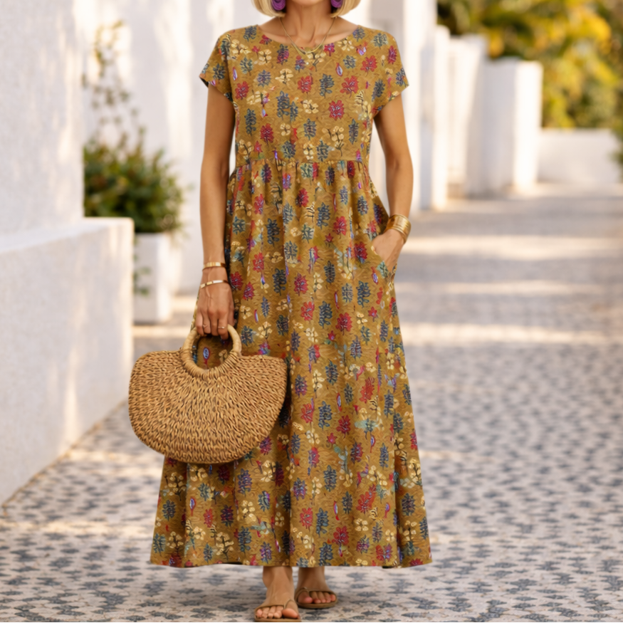 Valencia - Schickes Blumenkleid