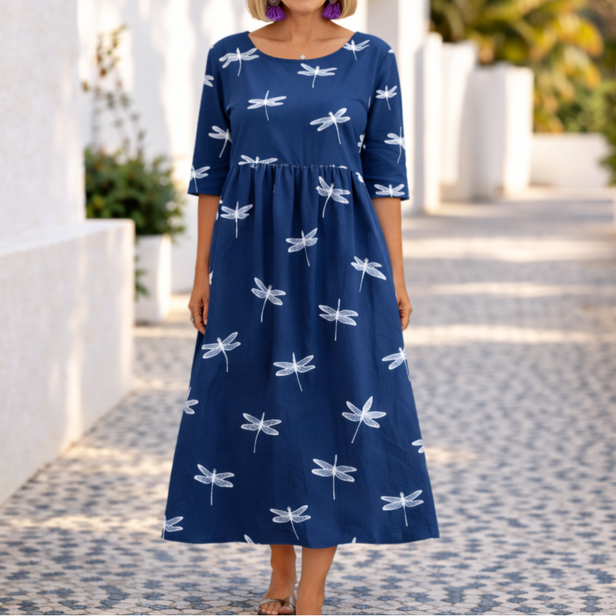 Mary - Sommerliches Blumenkleid