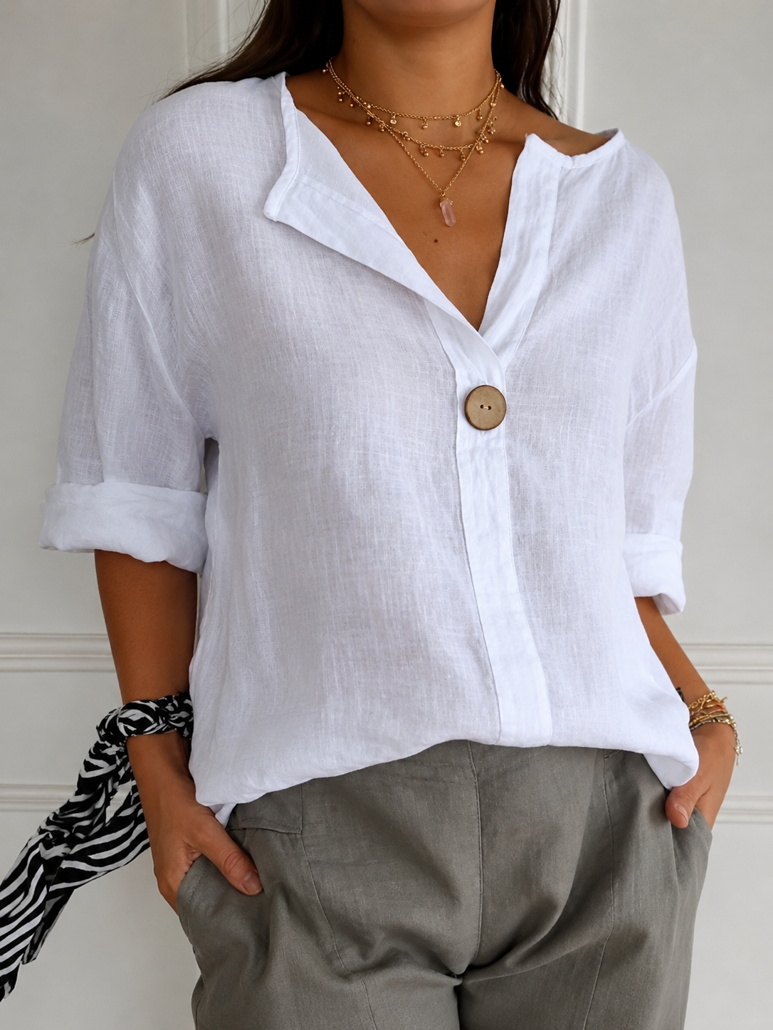 Jelka | Leger-schicke Bluse
