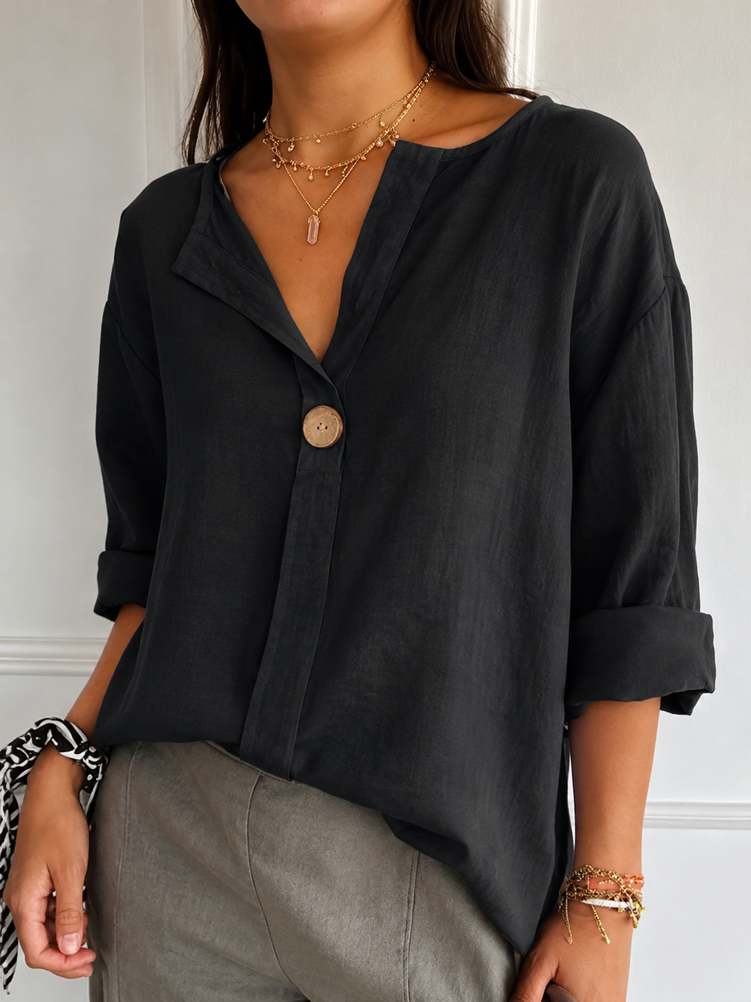 Jelka | Leger-schicke Bluse