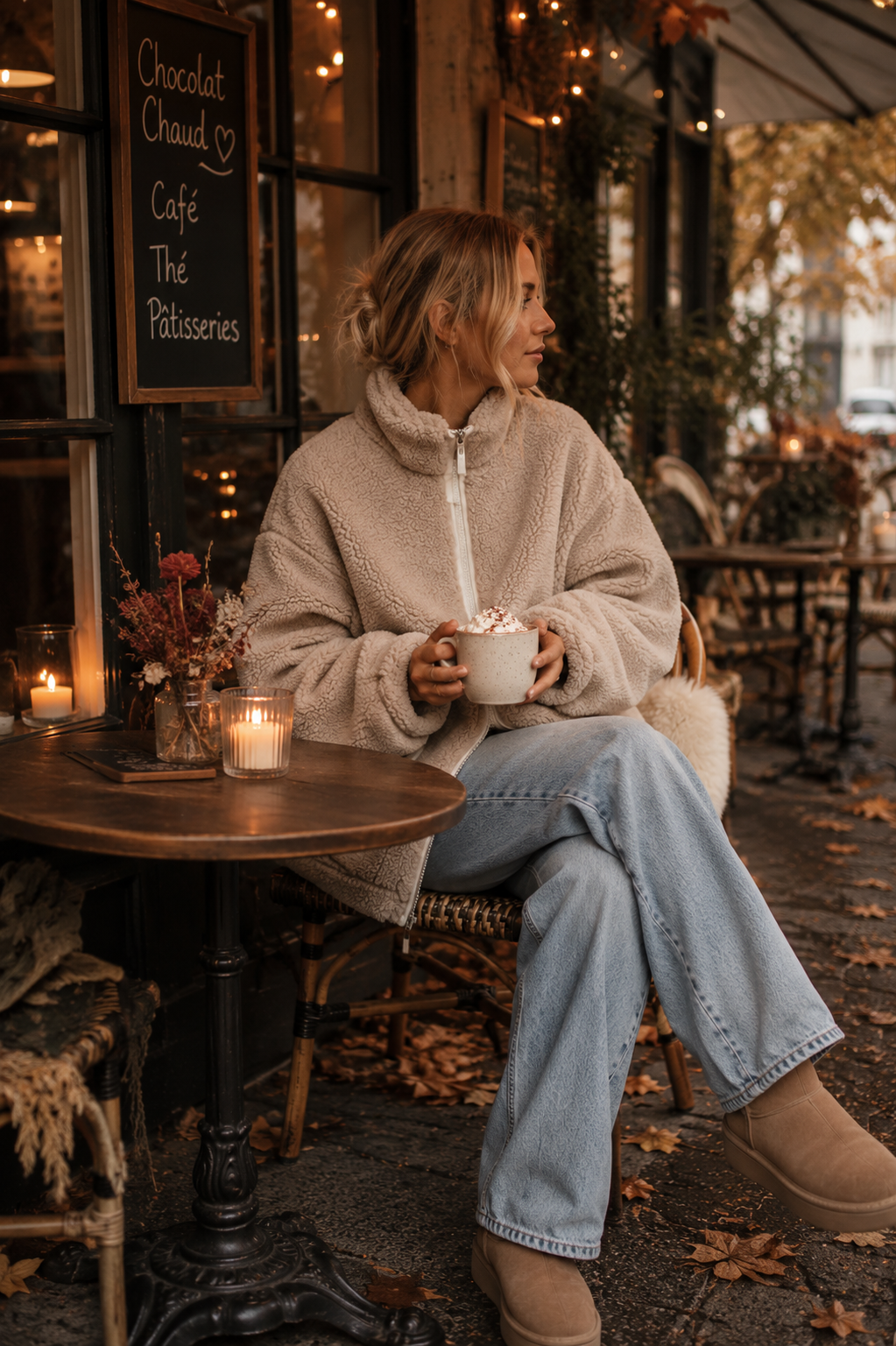 Swantje | Kuschelige Teddyfleece-Jacke