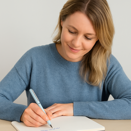 InkFlow - Einziehbarer Füllfederhalter mit sanftem Schreibkomfort | 1+1 GRATIS