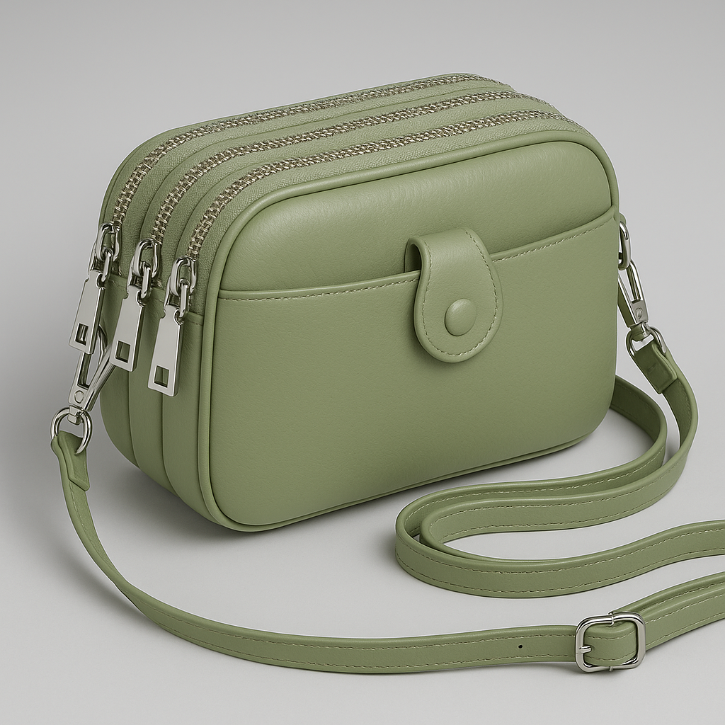 Jasmine | Vintage-Umhängetasche aus echtem Leder für Damen