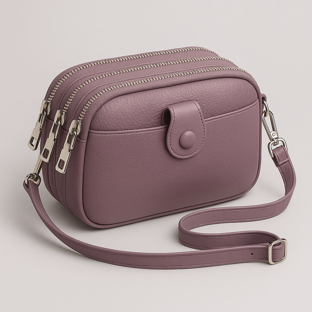 Jasmine | Vintage-Umhängetasche aus echtem Leder für Damen