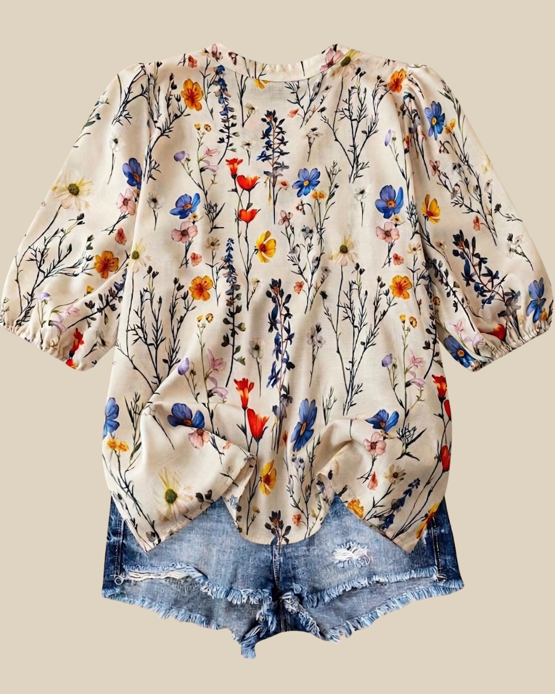 Belle | Wildblumenbluse