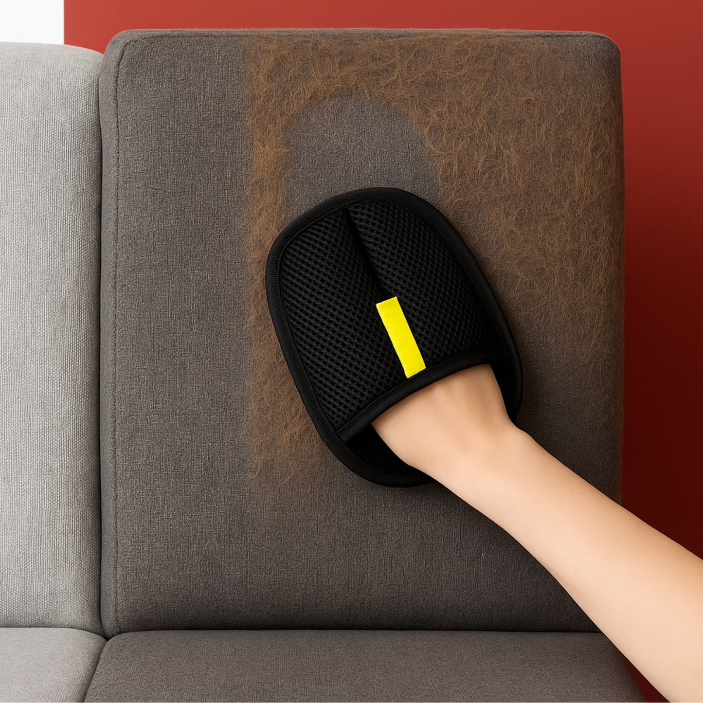 Handschuh zur Entfernung von Tierhaaren — Wiederverwendbares Pflegetool mit atmungsaktivem Sitz