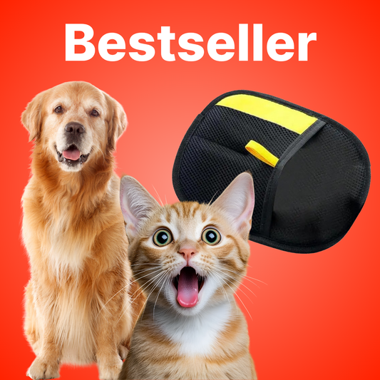 Handschuh zur Entfernung von Tierhaaren — Wiederverwendbares Pflegetool mit atmungsaktivem Sitz