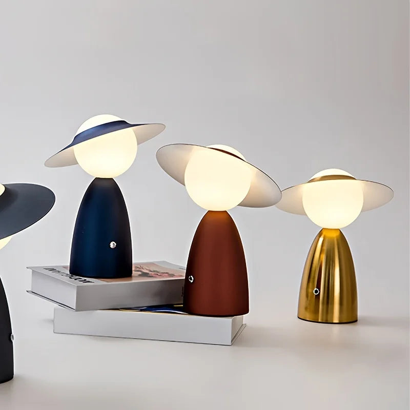 LED-Tischlampe | Touch-Bedienung | Kabellos Platzierbar | TouchLume