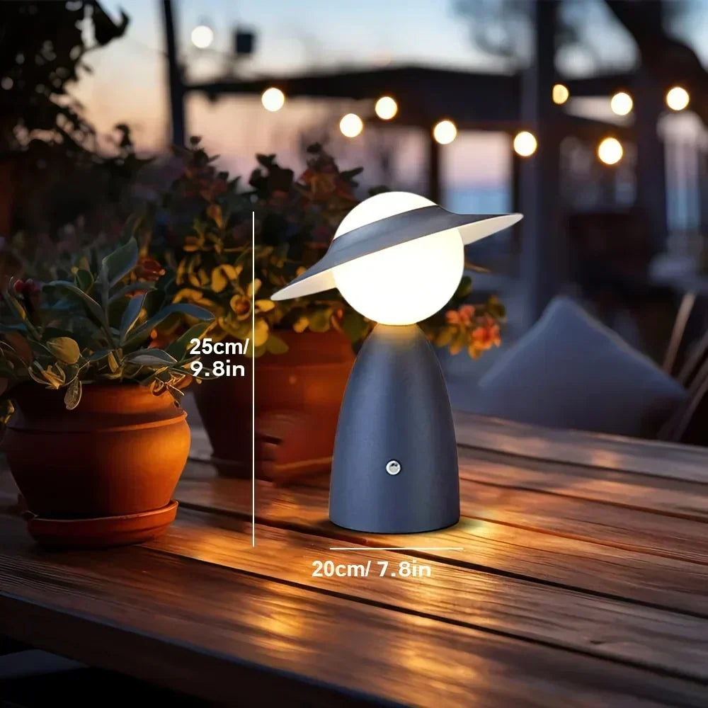 LED-Tischlampe | Touch-Bedienung | Kabellos Platzierbar | TouchLume