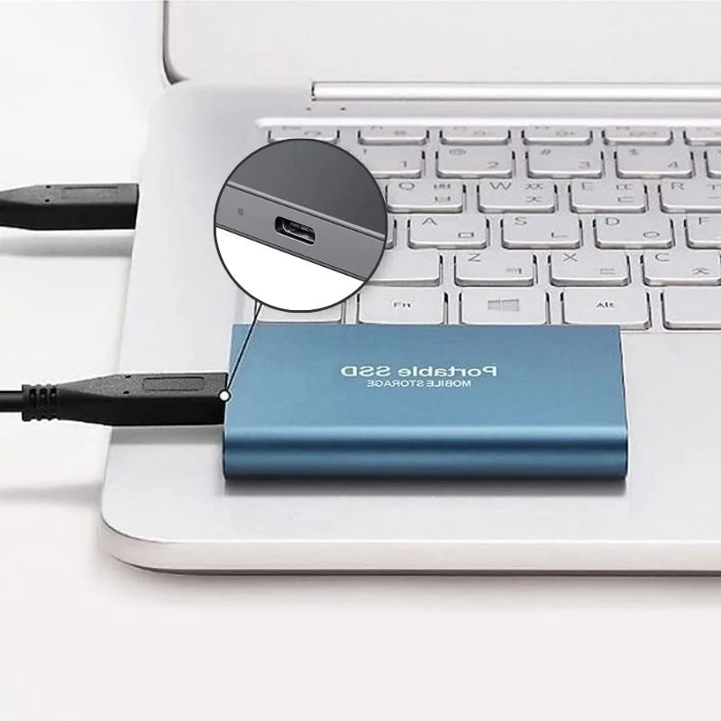 Externe SSD Speicher | Ultraschnelle USB Datenübertragung | Plug and Play Backup Laufwerk | UltraSpeed