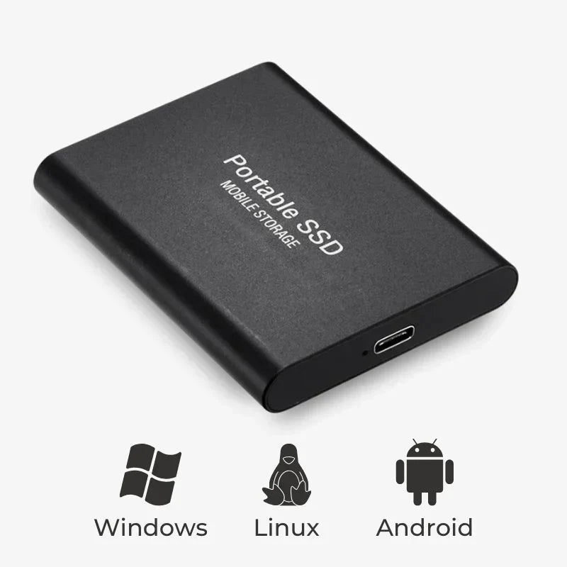 Externe SSD Speicher | Ultraschnelle USB Datenübertragung | Plug and Play Backup Laufwerk | UltraSpeed