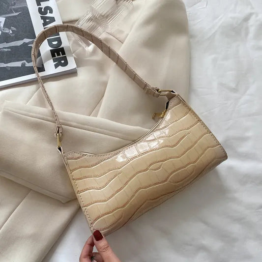 Retro Leder Umhängetasche