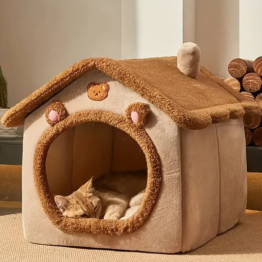 Zusammenklappbares, waschbares Haustierbett für kleine Hunde und Katzen