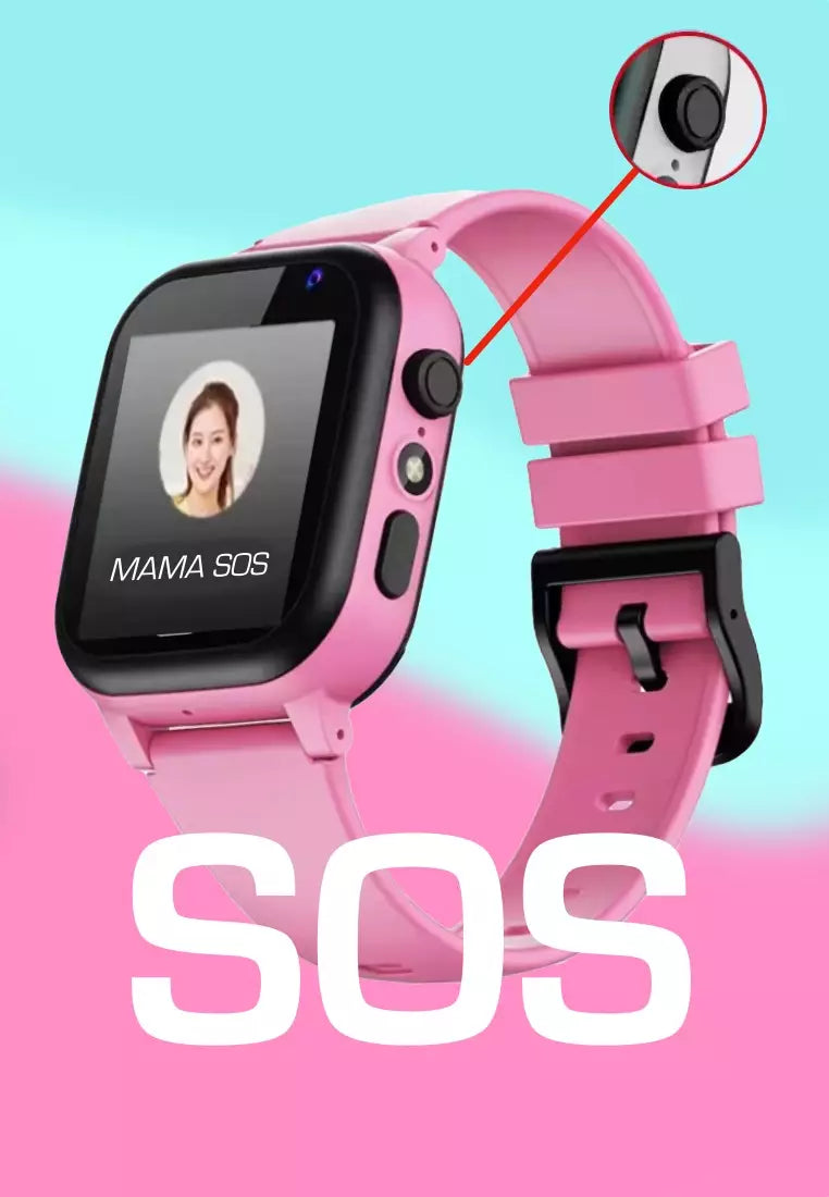 GPS Smartwatch für Kinder | Echtzeit-Tracking, Videoanruf & SOS-Funktion | KidTrack