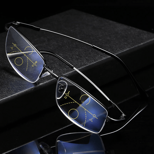Optivista Intelligente Gleitsichtbrille | Automatische Sehfeldanpassung und Blaufilter