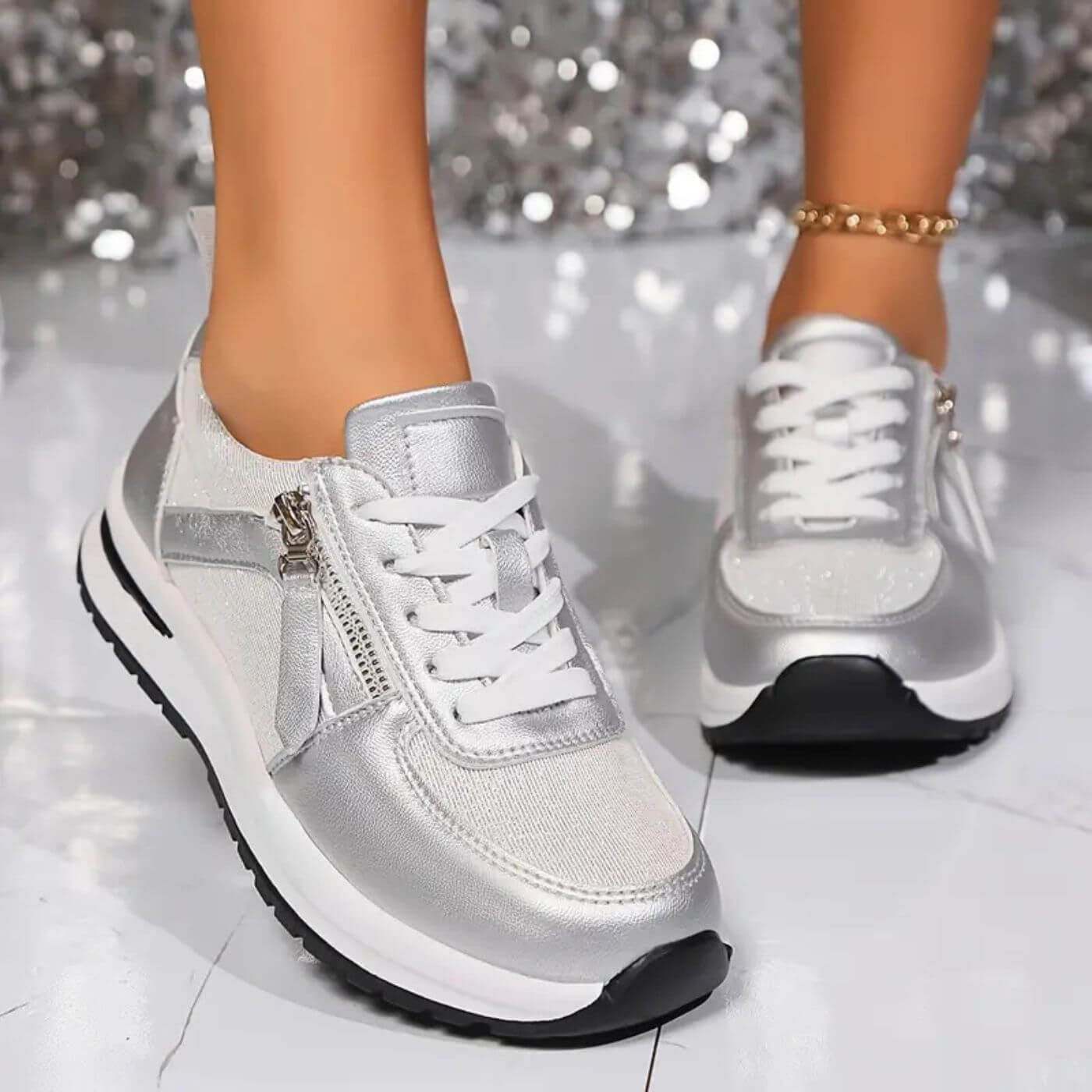 Gina – Bequeme Orthopädische Sneakers
