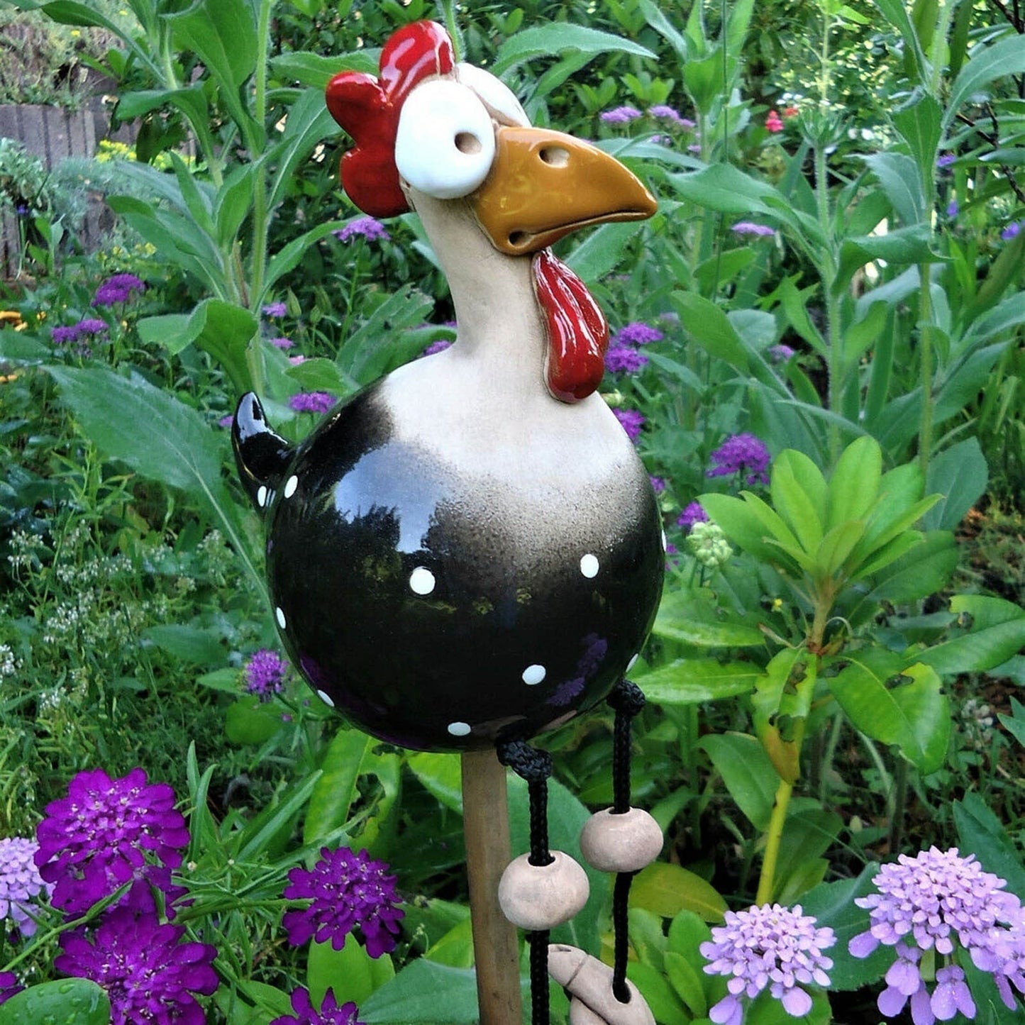 Chickorate | Verspielte Hühner-Gartendekoration