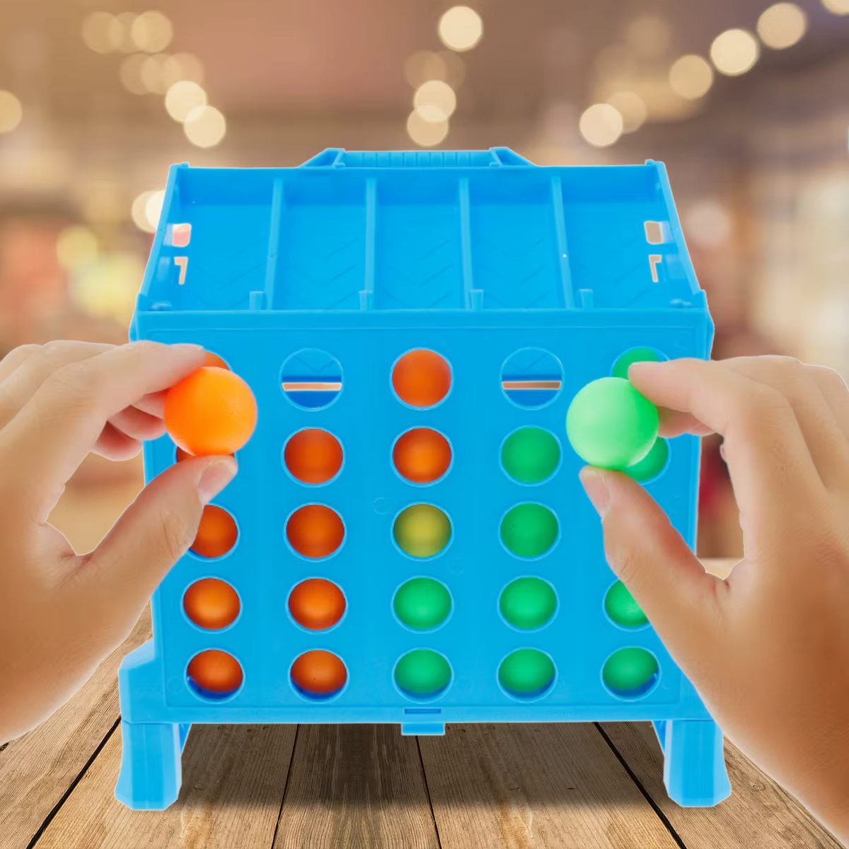 Bouncing Board Spiel Ball | Tischspiel für Familie & Party | Geschicklichkeitsspiel | BounceLine