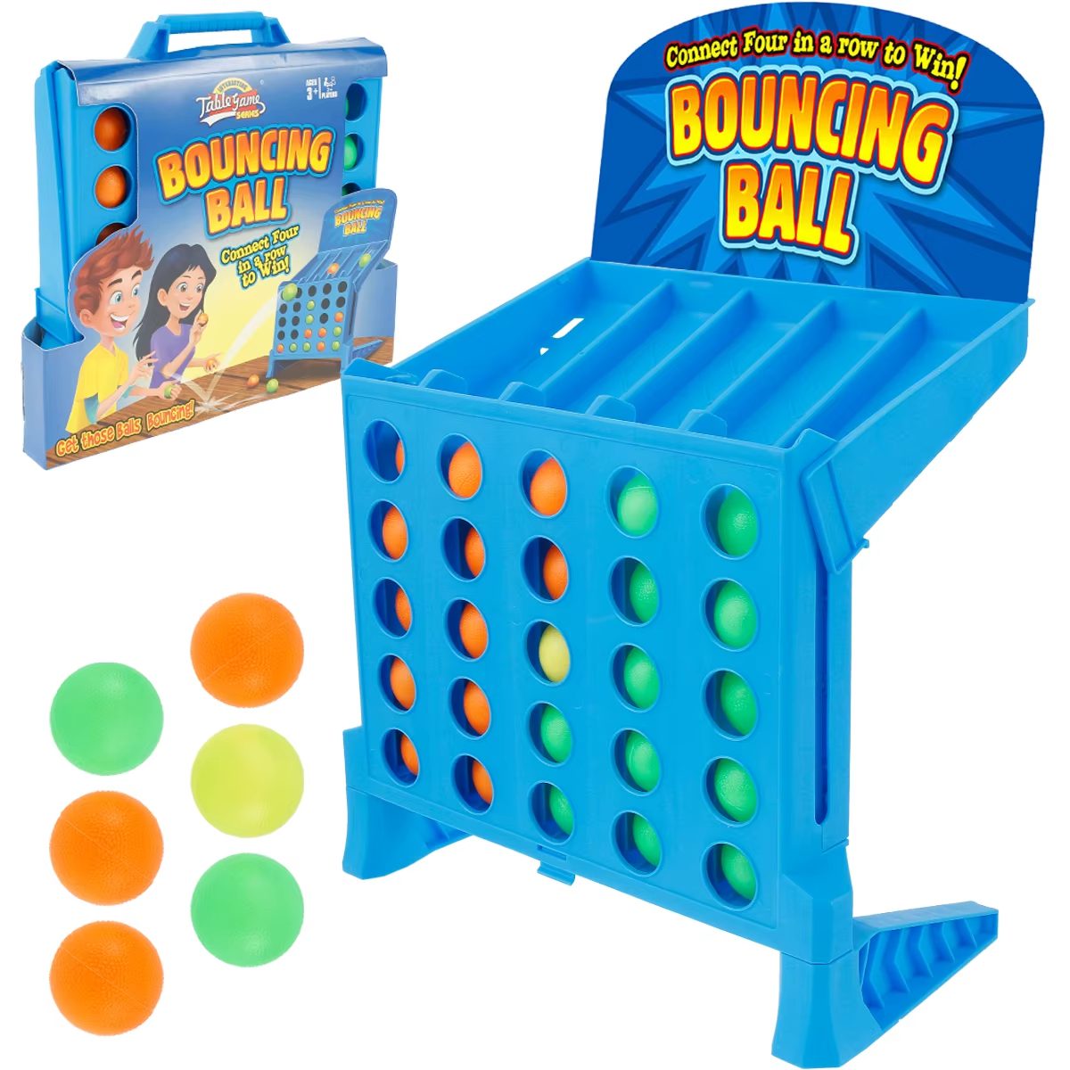 Bouncing Board Spiel Ball | Tischspiel für Familie & Party | Geschicklichkeitsspiel | BounceLine