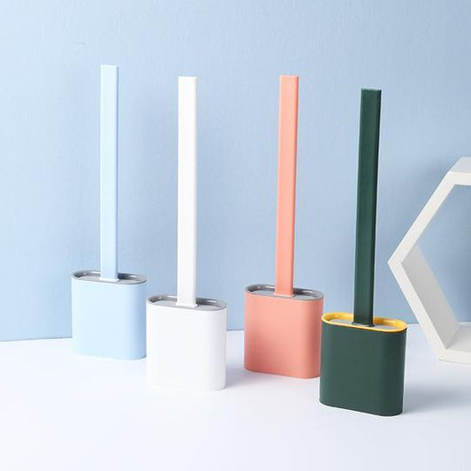 Revolutionäre Silikon-Flex-Toilettenbürste mit Halter