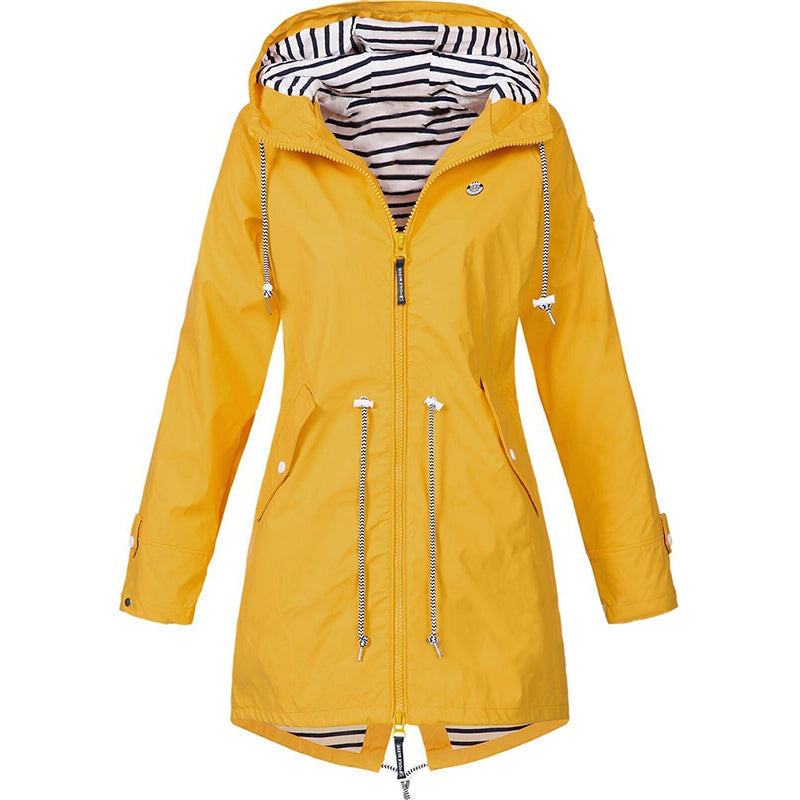 Fleur | Damen-Hoodie-Jacke mit Kordelzug