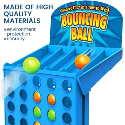 Bouncing Board Spiel Ball | Tischspiel für Familie & Party | Geschicklichkeitsspiel | BounceLine