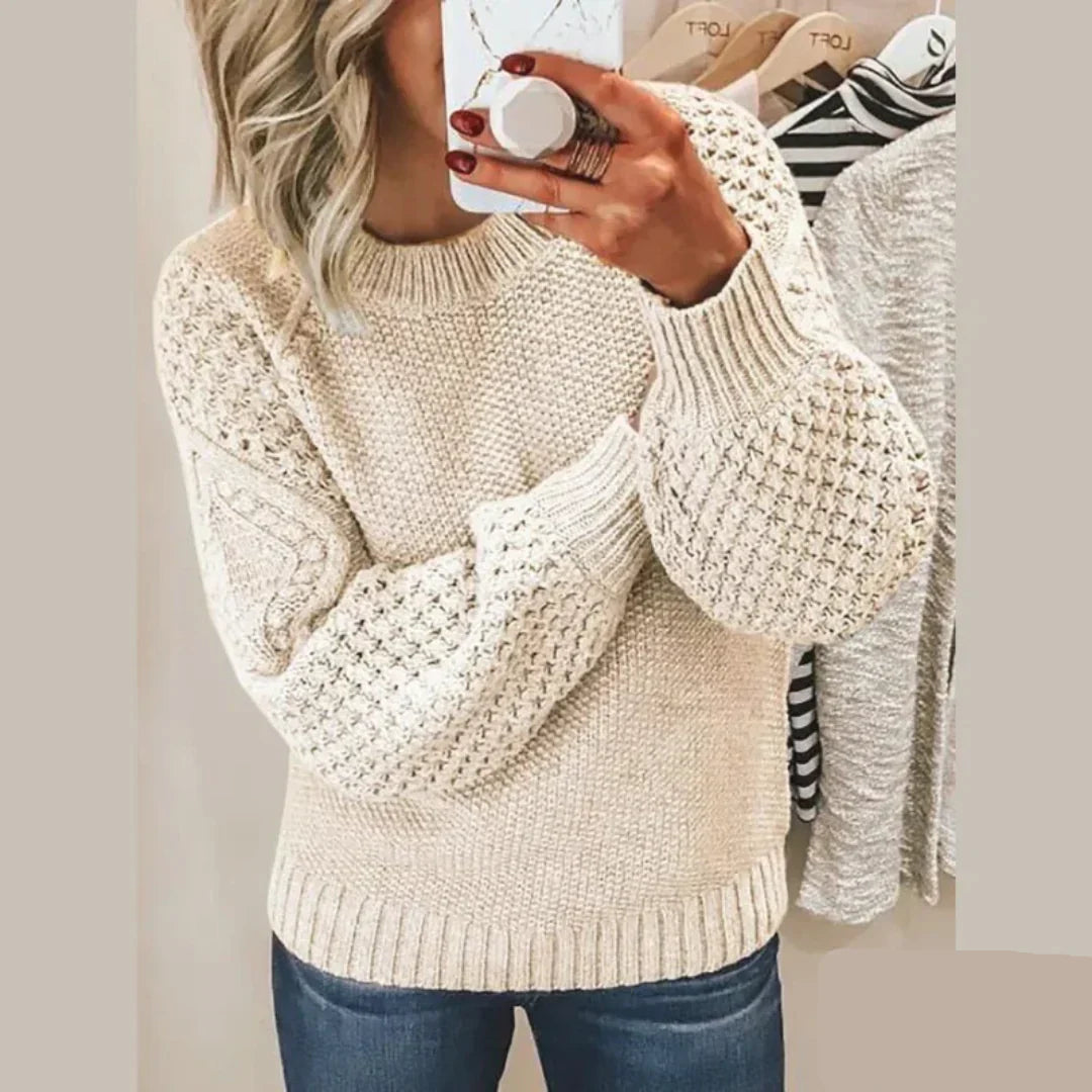 Hildegard - Klassischer Pullover für Frauen