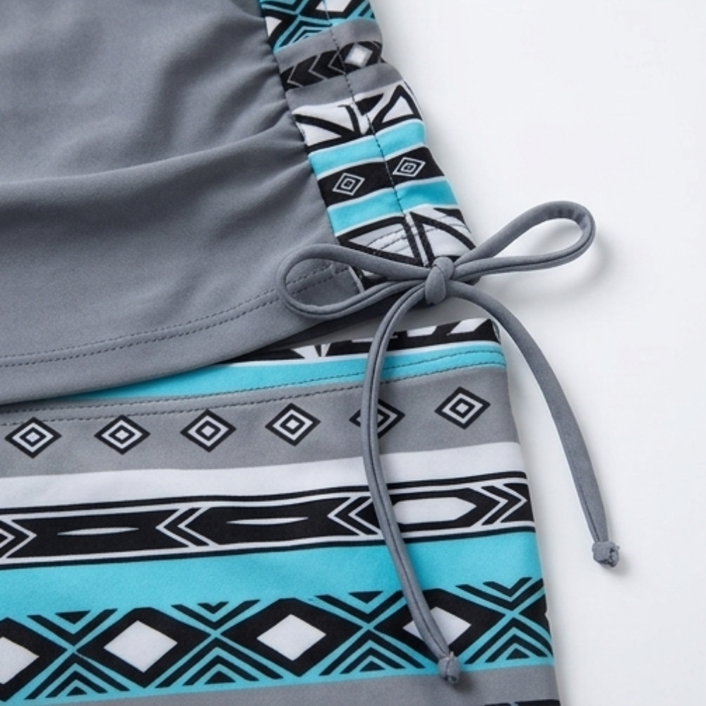 Marevia - Tankini-Badeanzug-Set mit verstellbaren Seiten