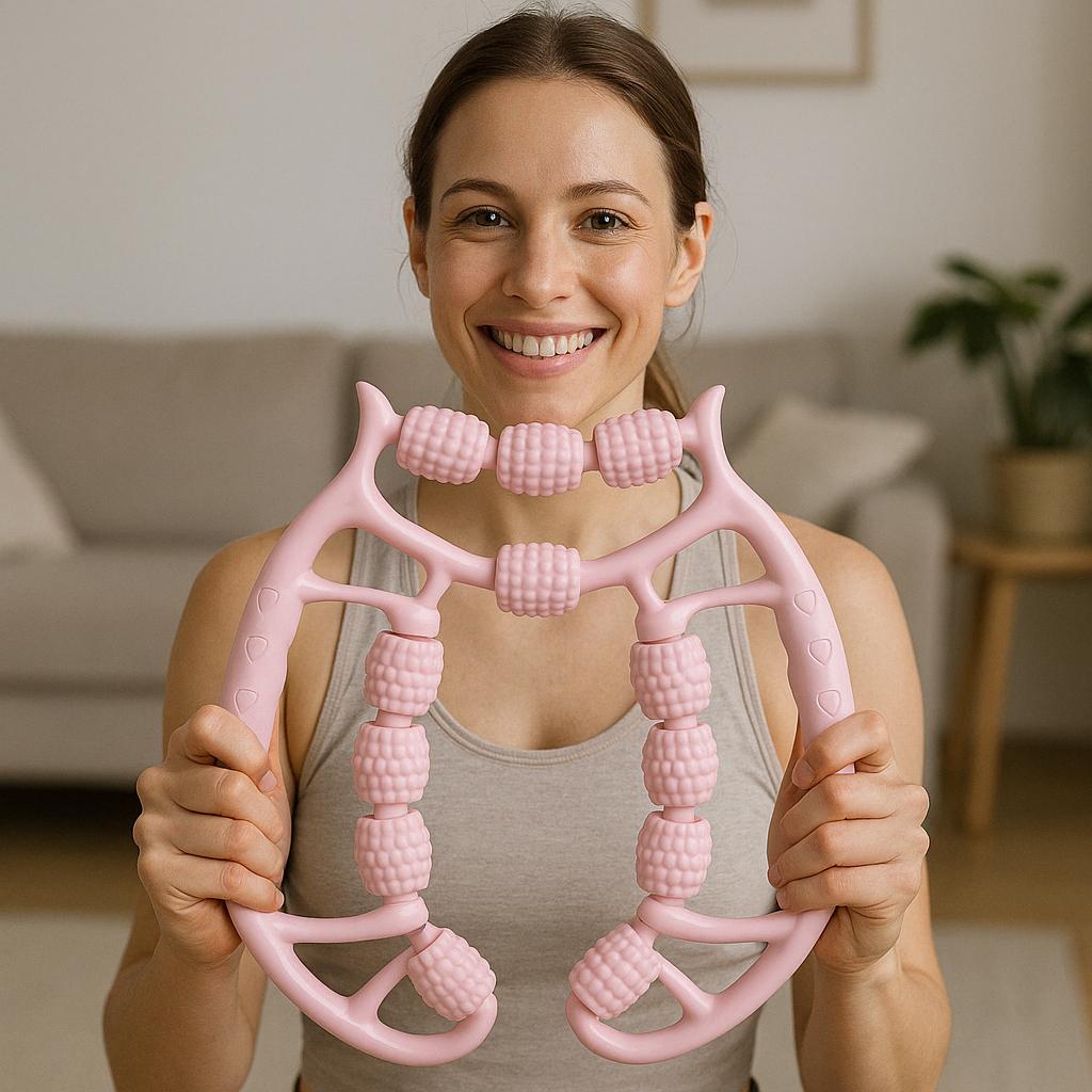 GlowRoll - Straffere Haut dank tiefenwirksamen Massageroller