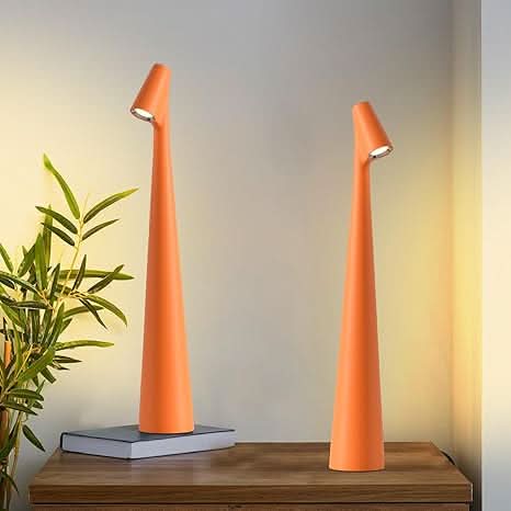 Kabellose Designer LED Tischlampe | 3-Stufen Touch-Dimmung | 2700K Warmweiß | Sydney