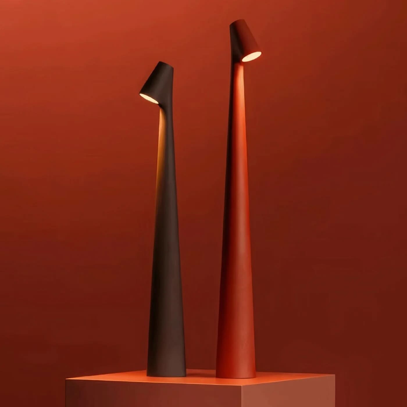 Kabellose Designer LED Tischlampe | 3-Stufen Touch-Dimmung | 2700K Warmweiß | Sydney