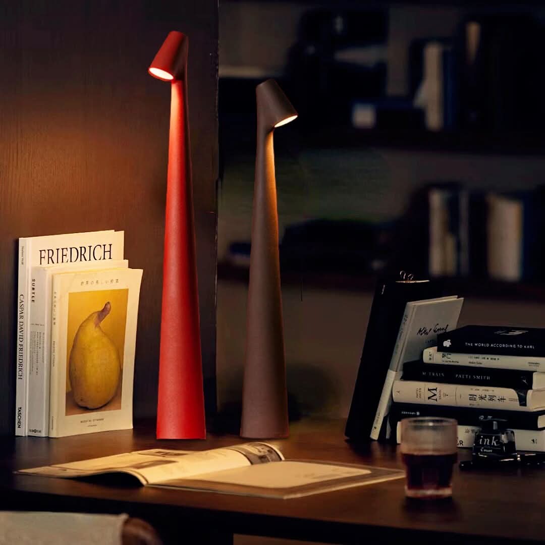 Kabellose Designer LED Tischlampe | 3-Stufen Touch-Dimmung | 2700K Warmweiß | Sydney